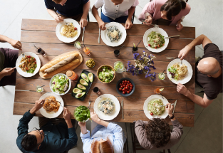 Samen eten samen koken