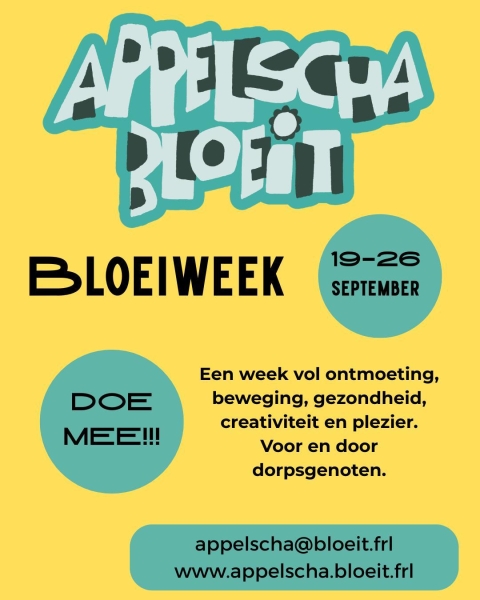Bloeiweek doe mee